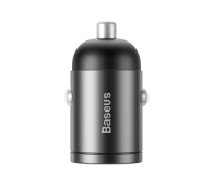 BASEUS Tiny Star Mini Quick Car Charger USB 30W gray VCHX-A0G - 1348123 - zdjęcie 2